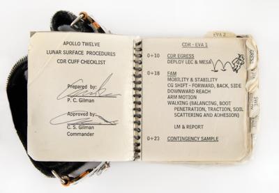 Lot #363 Apollo 18 Screen-Used Prop Cuff Checklist and Speedmaster Wristwatch Movie Props - Image 3