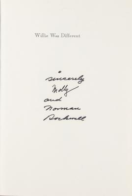 Lot #443 Norman Rockwell Signed Book - Image 2