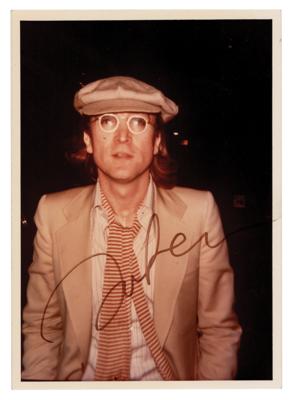 Lot #512 Beatles: John Lennon Signed Photograph