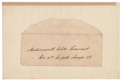 Lot #488 Prosper Mérimée Autograph Letter Signed - Image 2