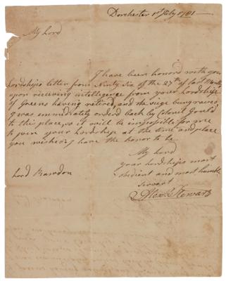 Lot #45 Revolutionary War: British/American Battle