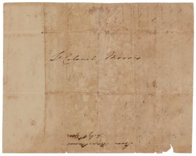 Lot #45 Revolutionary War: British/American Battle News on Captured Letter: Dueling intelligence from both sides of the conflict, offering news of Nathanael Greene's movements after the Siege of Ninety-Six - Image 3