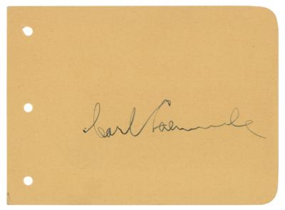 Lot #689 Carl Laemmle Signature - Image 1