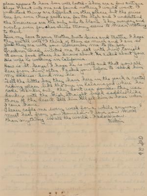 Lot #279 Melvin Purvis Autograph Letter Signed - Image 2