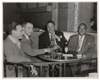 Lot #544 Big Joe Turner and Pete Johnson Signed