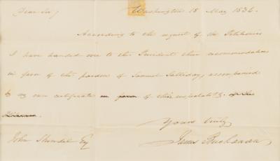 Lot #128 Dr. Martin Breckstein Presidential Collection of (41) Autographs (Washington to Clinton) - Image 16