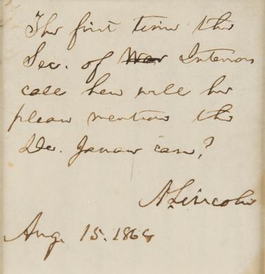 Lot #128 Dr. Martin Breckstein Presidential Collection of (41) Autographs (Washington to Clinton) - Image 17