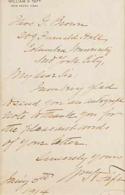Lot #128 Dr. Martin Breckstein Presidential Collection of (41) Autographs (Washington to Clinton) - Image 27