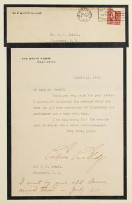 Lot #128 Dr. Martin Breckstein Presidential Collection of (41) Autographs (Washington to Clinton) - Image 30