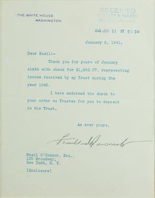 Lot #128 Dr. Martin Breckstein Presidential Collection of (41) Autographs (Washington to Clinton) - Image 32