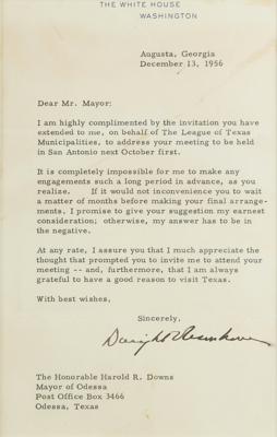 Lot #128 Dr. Martin Breckstein Presidential Collection of (41) Autographs (Washington to Clinton) - Image 34