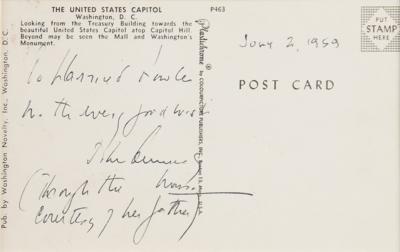 Lot #128 Dr. Martin Breckstein Presidential Collection of (41) Autographs (Washington to Clinton) - Image 35