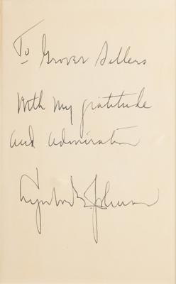 Lot #128 Dr. Martin Breckstein Presidential Collection of (41) Autographs (Washington to Clinton) - Image 36
