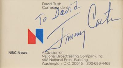 Lot #128 Dr. Martin Breckstein Presidential Collection of (41) Autographs (Washington to Clinton) - Image 38