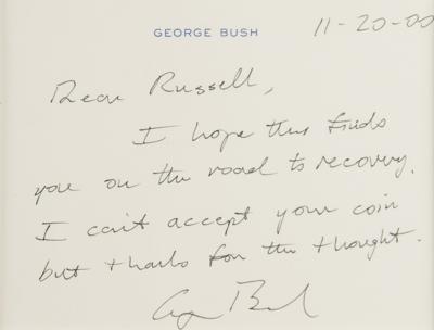 Lot #128 Dr. Martin Breckstein Presidential Collection of (41) Autographs (Washington to Clinton) - Image 40