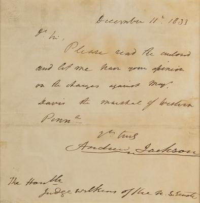 Lot #128 Dr. Martin Breckstein Presidential Collection of (41) Autographs (Washington to Clinton) - Image 8