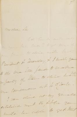 Lot #128 Dr. Martin Breckstein Presidential Collection of (41) Autographs (Washington to Clinton) - Image 9