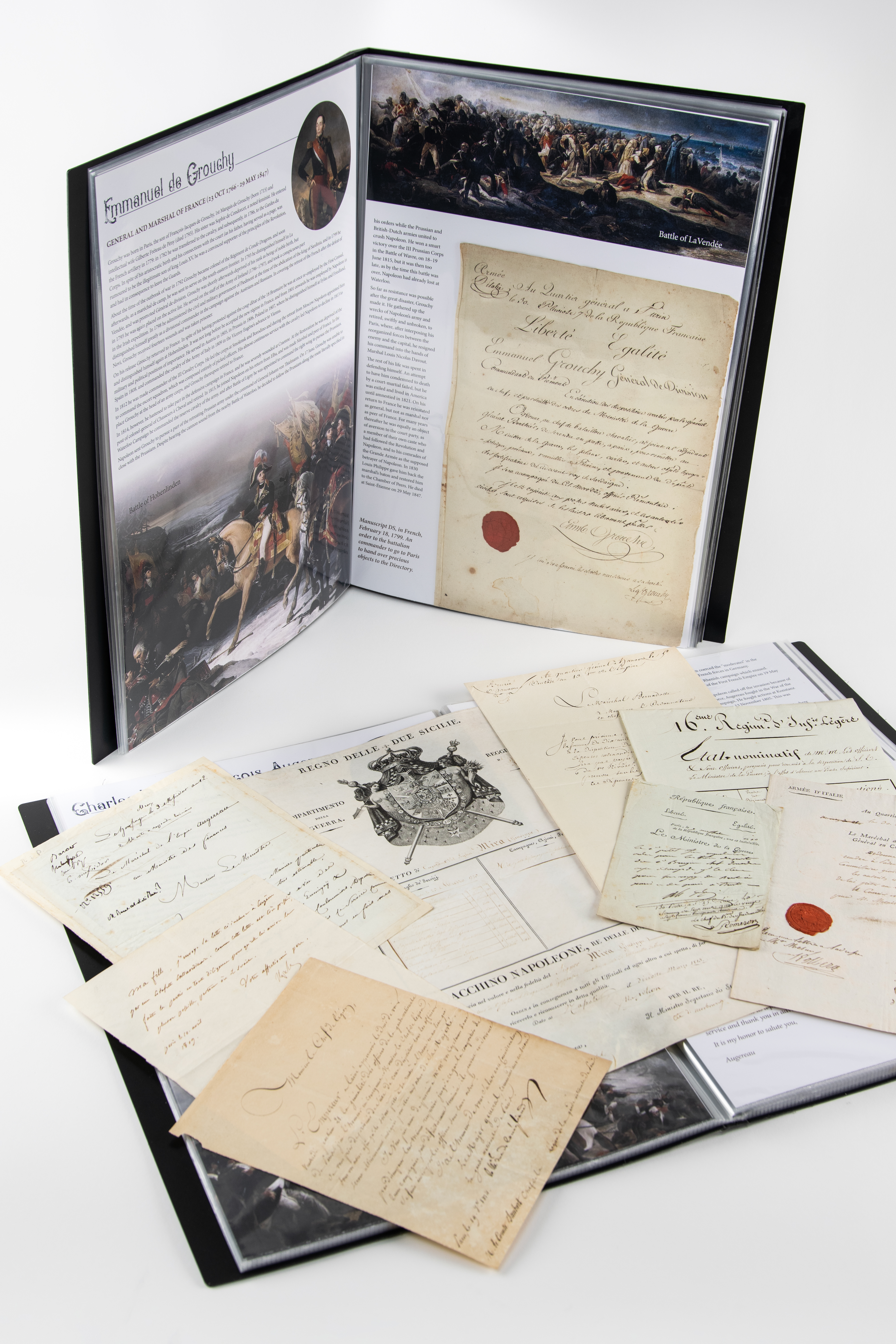 Lot #316 Napoleon Bonaparte and His Marshals