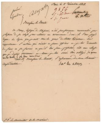 Lot #316 Napoleon Bonaparte and His Marshals Collection of (25+) Autographs - Image 16