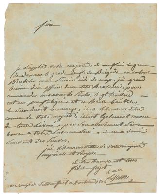 Lot #316 Napoleon Bonaparte and His Marshals Collection of (25+) Autographs - Image 19