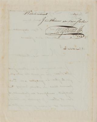 Lot #316 Napoleon Bonaparte and His Marshals Collection of (25+) Autographs - Image 33