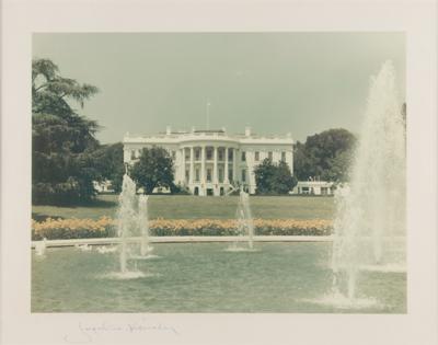 Lot #118 Jacqueline Kennedy Signed Photograph - Image 1