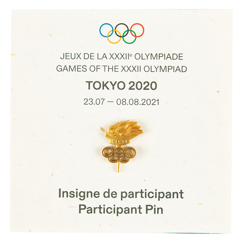Tokyo 2020 Summer Olympics Athlete's Participation Pin | RR