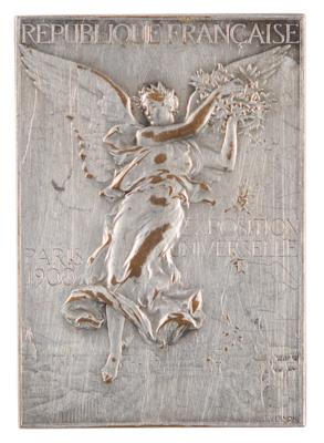Lot #4044 Paris 1900 Olympics Silvered Bronze