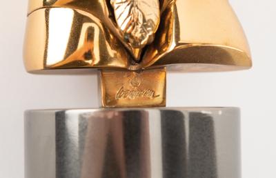 Lot #4371 Olympic Torso Bronze Puzzle Sculpture (1986) Presented to IOC Member James Worrall - Image 5