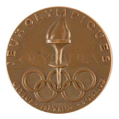 Lot #4065 Stockholm 1956 Summer Olympics Equestrian Events Bronze Winner's Medal for Show Jumping (Team) - Image 2