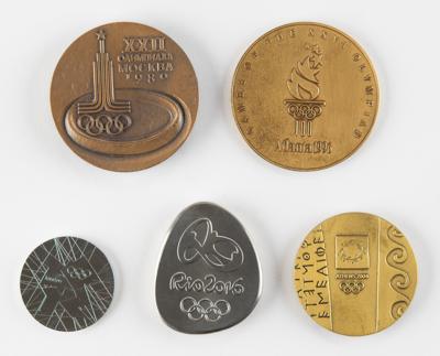 Lot #4102 Summer Olympics Collection of (5)