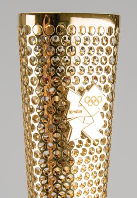 Lot #4033 London 2012 Summer Olympics Torch - Image 4