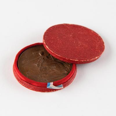 Lot #4105 Athens 1896 Olympics Bronze Participation Medal - Image 3