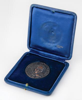 Lot #4129 Cortina 1956 Winter Olympics Bronze Participation Medal - Image 3