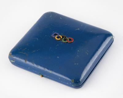 Lot #4129 Cortina 1956 Winter Olympics Bronze Participation Medal - Image 4