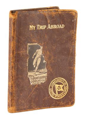 Lot #4322 Amsterdam 1928 Summer Olympics Autograph Book and Candid Photographs - Image 2