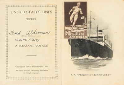 Lot #4322 Amsterdam 1928 Summer Olympics Autograph Book and Candid Photographs - Image 3