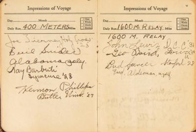 Lot #4322 Amsterdam 1928 Summer Olympics Autograph Book and Candid Photographs - Image 4