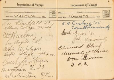 Lot #4322 Amsterdam 1928 Summer Olympics Autograph Book and Candid Photographs - Image 7