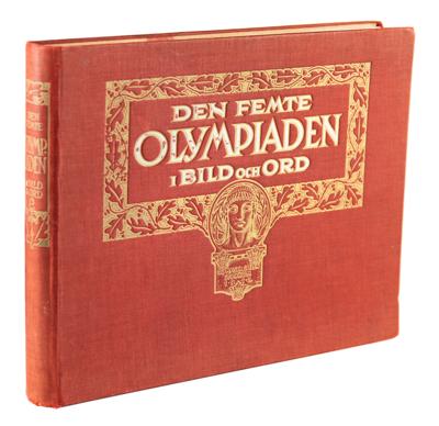 Lot #4262 Stockholm 1912 Olympics Illustrated
