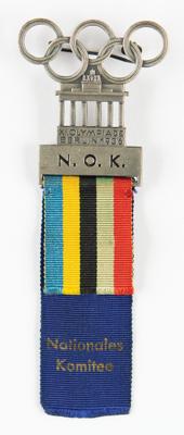 Lot #4192 Berlin 1936 Summer Olympics National