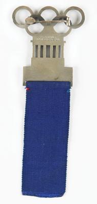 Lot #4192 Berlin 1936 Summer Olympics National Olympic Committee Badge - Image 2