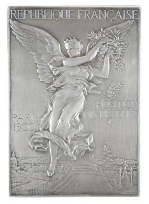 Lot #4048 Paris 1900 Olympics Silver Winner's