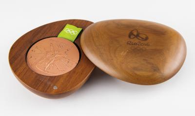 Lot #4099 Rio 2016 Summer Olympics Bronze Winner's Medal for Boxing - Image 8