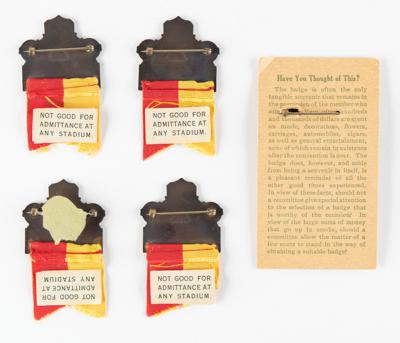 Lot #4185 Los Angeles 1932 Summer Olympics Press Badges (5) - Image 2