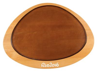 Lot #4382 Rio 2016 Summer Olympics Winner's Medal Award Tray - Image 1