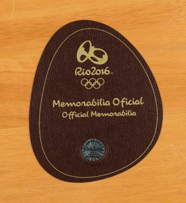 Lot #4382 Rio 2016 Summer Olympics Winner's Medal Award Tray - Image 3