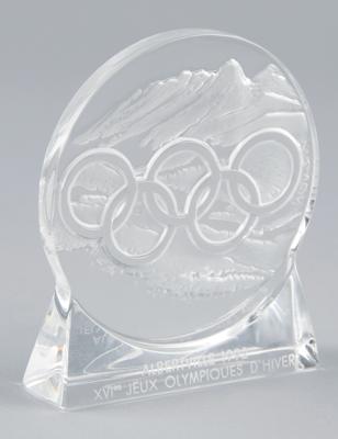 Lot #4377 Albertville 1992 Winter Olympics Lalique