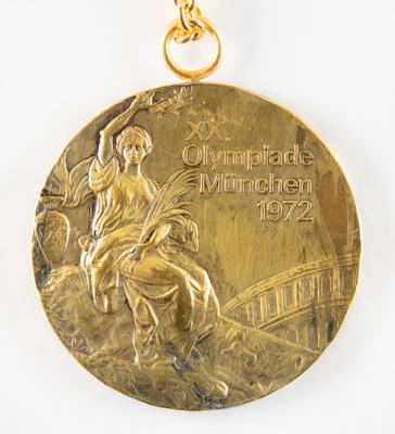 Lot #4078 Munich 1972 Summer Olympics Gold Winner's Medal for Boxing - Image 3
