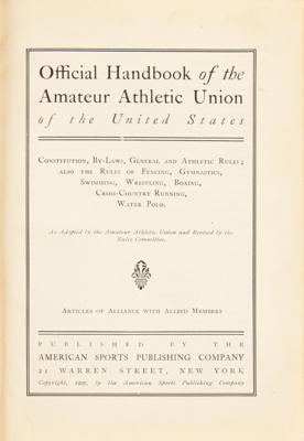 Lot #4276 Henri de Baillet-Latour's Collection of (5) Books on Athletics - Image 4